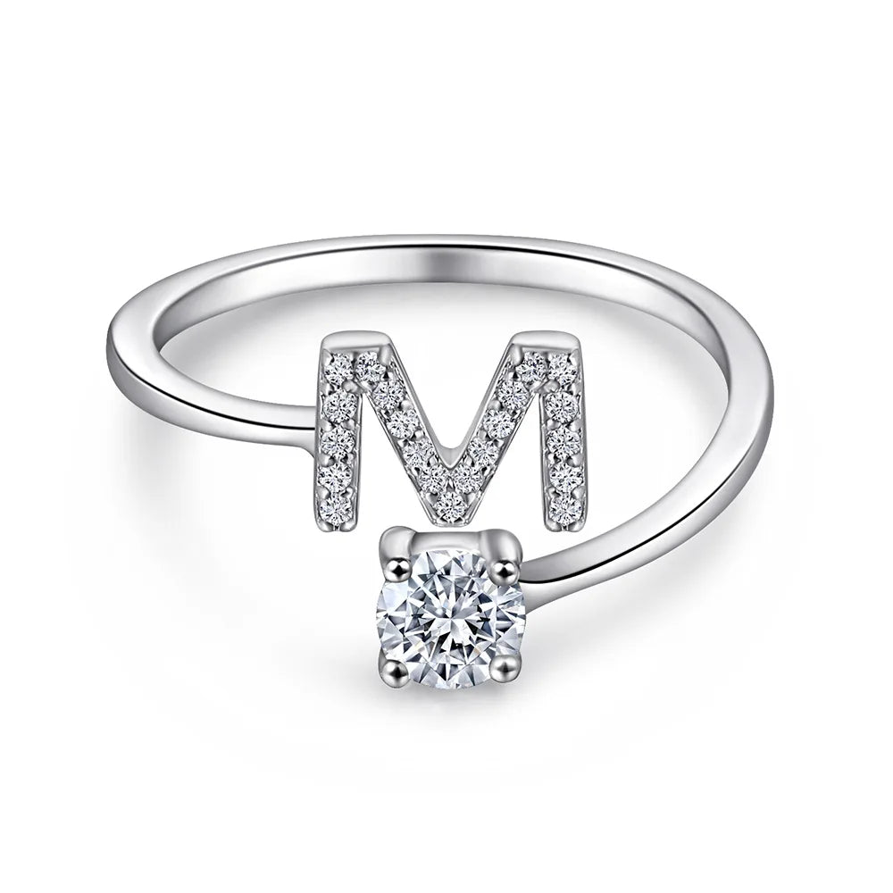MuShan Jewelry 925 Sterling Silver Rings Bands Engagement Ring 7A Cubic Zirconia Rings Bands Rings Bands Anniversary  Women Gift