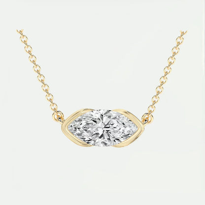 MUSHAN Bijoux sur mesure Collier en argent sterling 925 Moissanite couleur D VVS1 Pendentifs de luxe pour femme pour demande en mariage Diamant