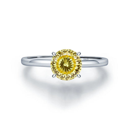 Bague de mariage MuShan Jewelry en argent sterling 925, diamant à haute teneur en carbone, style intemporel, bijoux de luxe pour femmes, joaillerie fine