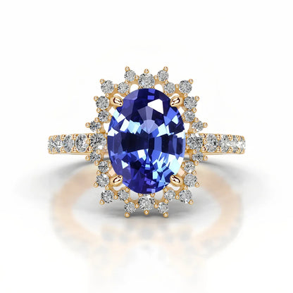 MUSHAN Bespoke Luxury Jewelry 925 Sterling Silver Ring Band Lab Grown Sapphire Ruby Emerald Ring for Women 18K Gold Plated Rings