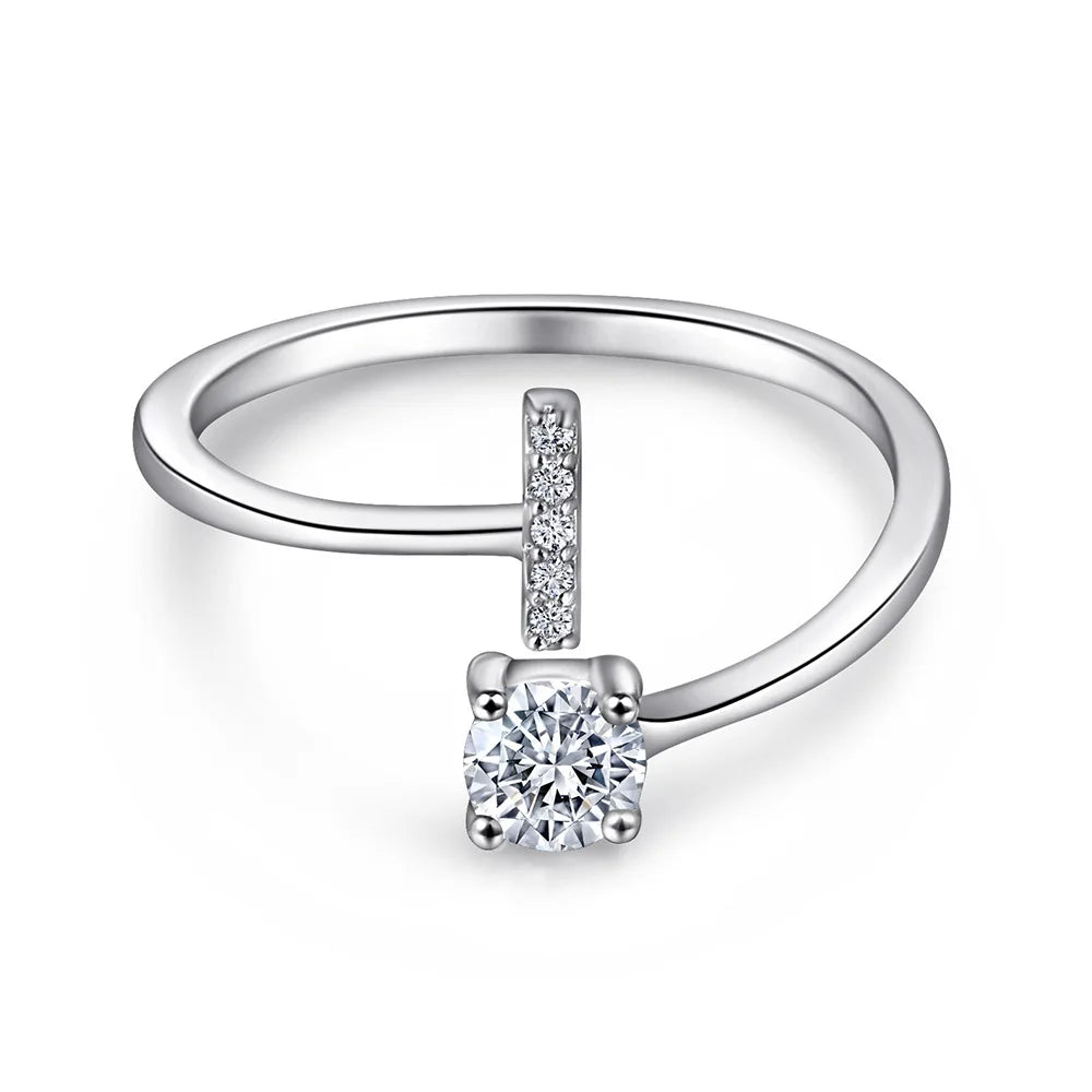 MuShan Jewelry 925 Sterling Silver Rings Bands Engagement Ring 7A Cubic Zirconia Rings Bands Rings Bands Anniversary  Women Gift