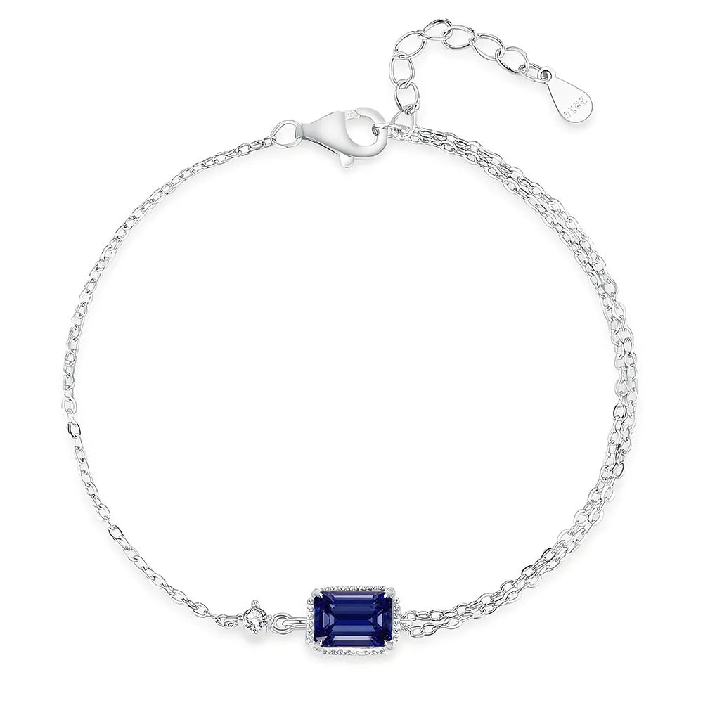 MuShan Jewelry 925 Sterling Silver Necklace Pendant Chain HCD Diamonds Cocktail Party Best Friend Gift Women Necklaces Jewelry