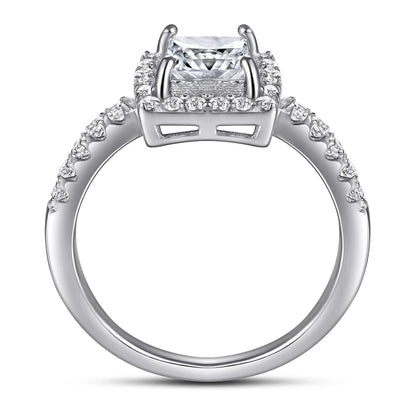 Anillos de plata de ley 925 de MuShan Jewelry, anillos de compromiso, circonita cúbica 7A, anillos de boda, regalo de aniversario para mujer