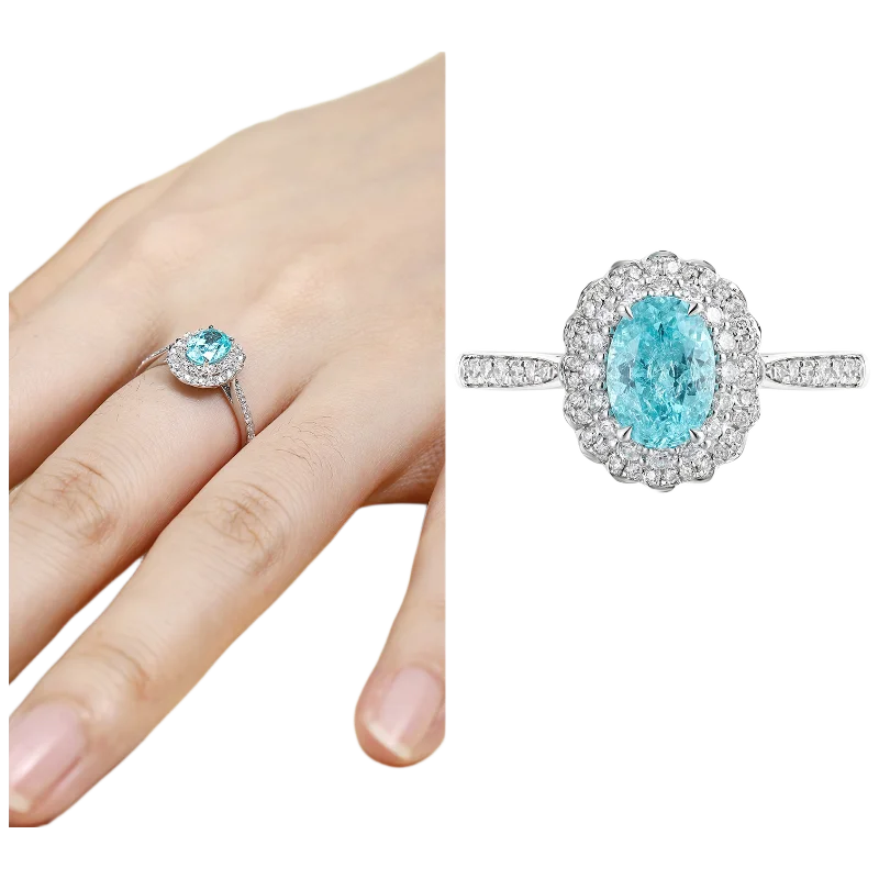 MUSHAN Custom Jewelry 925 Sterling Silver Ring Lab Red Emerald Heart Romantic Gift for Women 18K Gold Plated Anniversary Rings