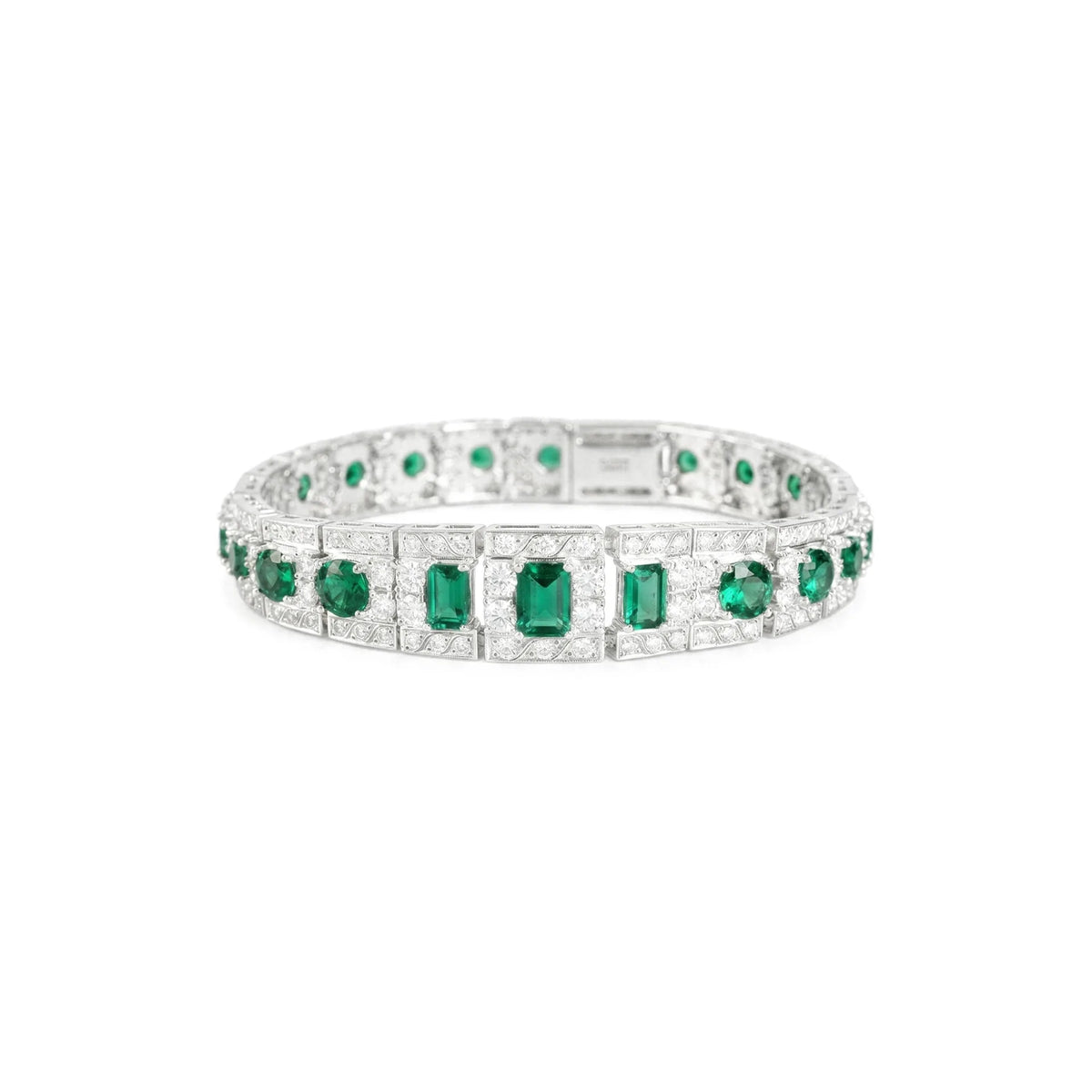 MuShan Jewelry 925 Sterling Silver Bangle 5A CZ Gemstones HCD Gemstones Designer Wedding 925 Sterling Silver Bangle Accessories