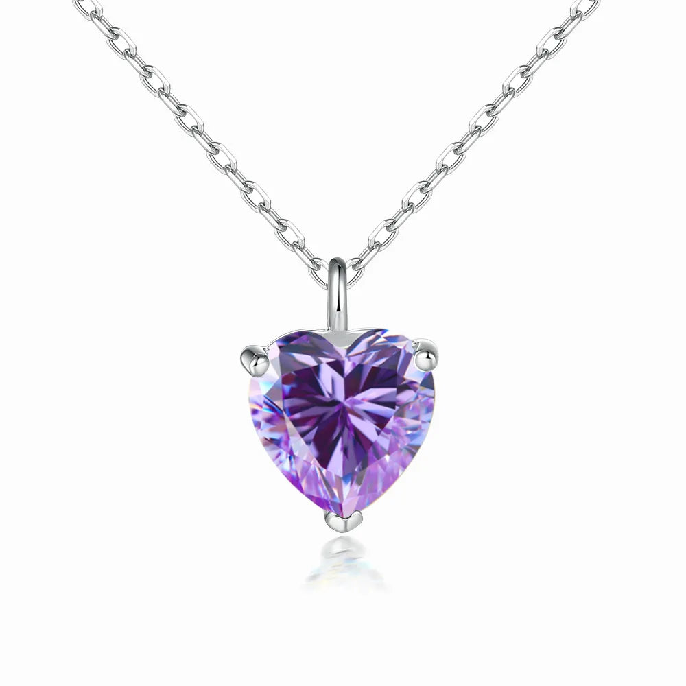 Collar de plata de ley 925 marca MuShan con circonita 5A, gargantilla de noche para novia, joyería de alta calidad chapada en rodio con colgante