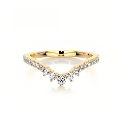 MuShan Luxury Jewelry 925 Sterling Silver Ring D Color Moissanite Classic Ring Women 18K Gold Plated MST Patent Jewellery