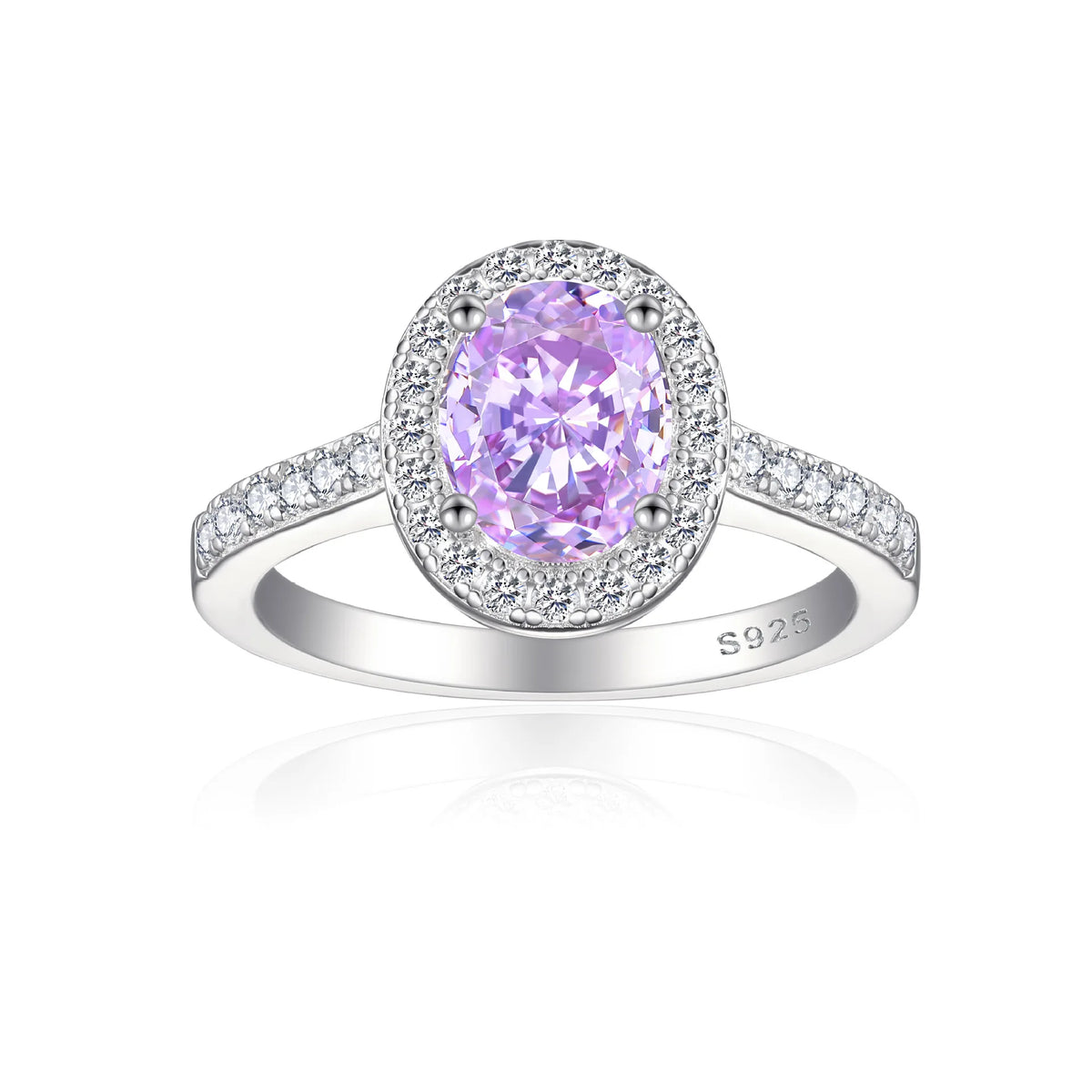 MuShan Jewelry 925 Sterling Silver Ring Wedding Band High Carbon Diamond Classic Style Glamorous Style Women Rings Fine Jewelry