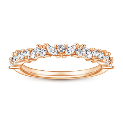 Bague de fiançailles MuShan Jewelry en argent sterling 925, anneau avec zircon cubique 5A, cadeau pour femme, anniversaire, Saint-Valentin