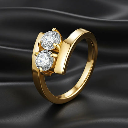 Bague MUSHAN Luxury Jewelry en argent sterling 925 pour femme, diamant moissanite taille émeraude certifié GRA, couleur D, bijou de luxe