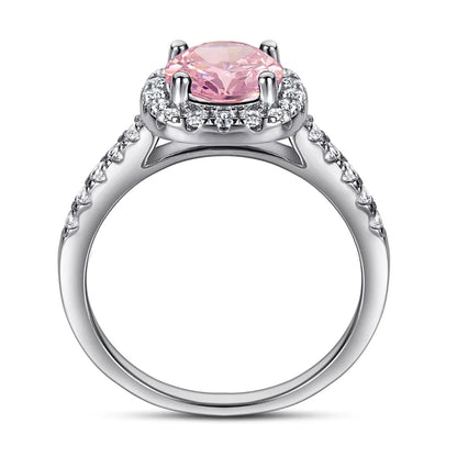 Bague MuShan en argent sterling 925, ornée de zircon de grade 7A, bijou fantaisie rayonnant plaqué or 18K pour femme