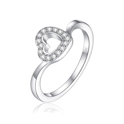 MuShan Jewelry 925 Sterling Silver Ring Wedding Band High Carbon Diamond Gold Plated Statement Jewelry Women Rings Fine Jewelry
