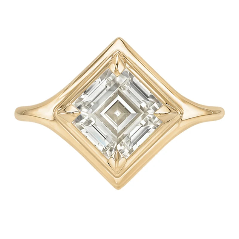 MUSHAN Patented Jewelry 925 Sterling Silver Ring Band For Women GRA Certificated Moissanite Diamond Ring Jewelry D Color VVS1