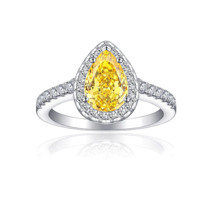 Bague de mariage MuShan Jewelry en argent sterling 925, alliance avec diamant à haute teneur en carbone, cadeau d'anniversaire pour femme, bijoux raffinés