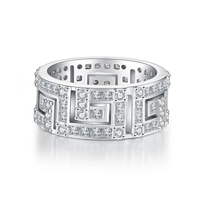 MuShan Designer Jewelry 925 Sterling Silver Ring Zircon 7A Grade Pear Daytime for Women 18K Gold Plated Fine Jewelry Rings