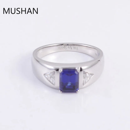 MUSHAN Luxury Custom 14K 18K Gold Rings Band Jewelry With Moissanite Diamond Lab Grown Gemstones Diamond Wedding Ring For Women