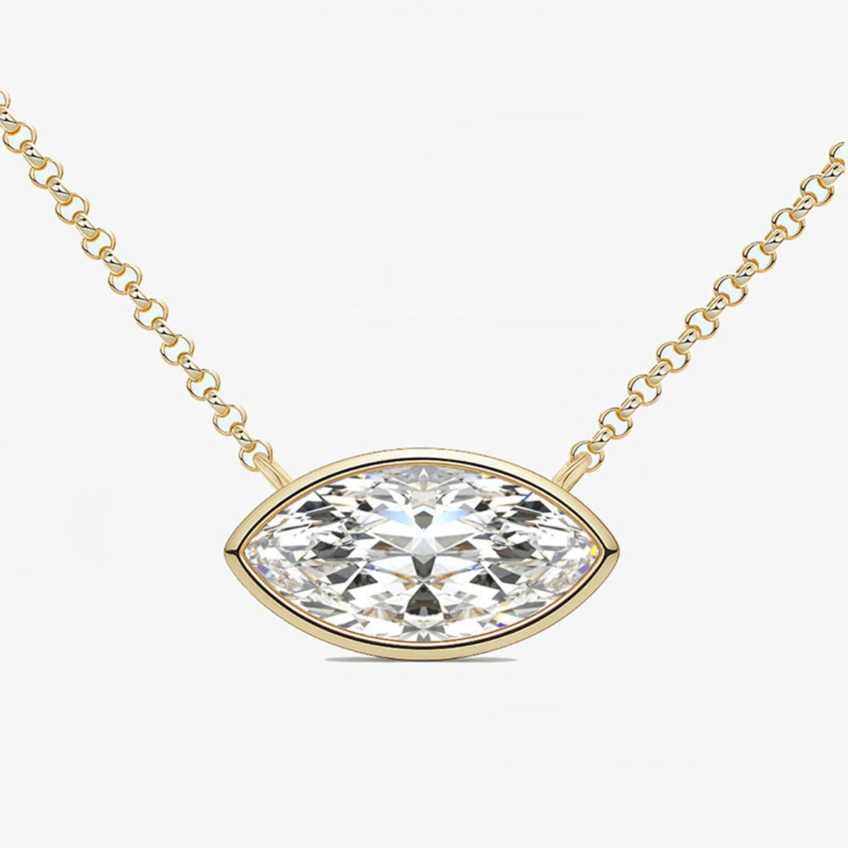 MUSHAN Bespoke Jewelry 925 Sterling Silver Necklace Moissanite D Color VVS Fine Opulent 925 Sterling Silver Pendants Diamond