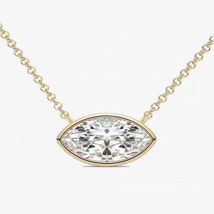 MUSHAN Bespoke Jewelry 925 Sterling Silver Necklace Moissanite D Color VVS Fine Opulent 925 Sterling Silver Pendants Diamond