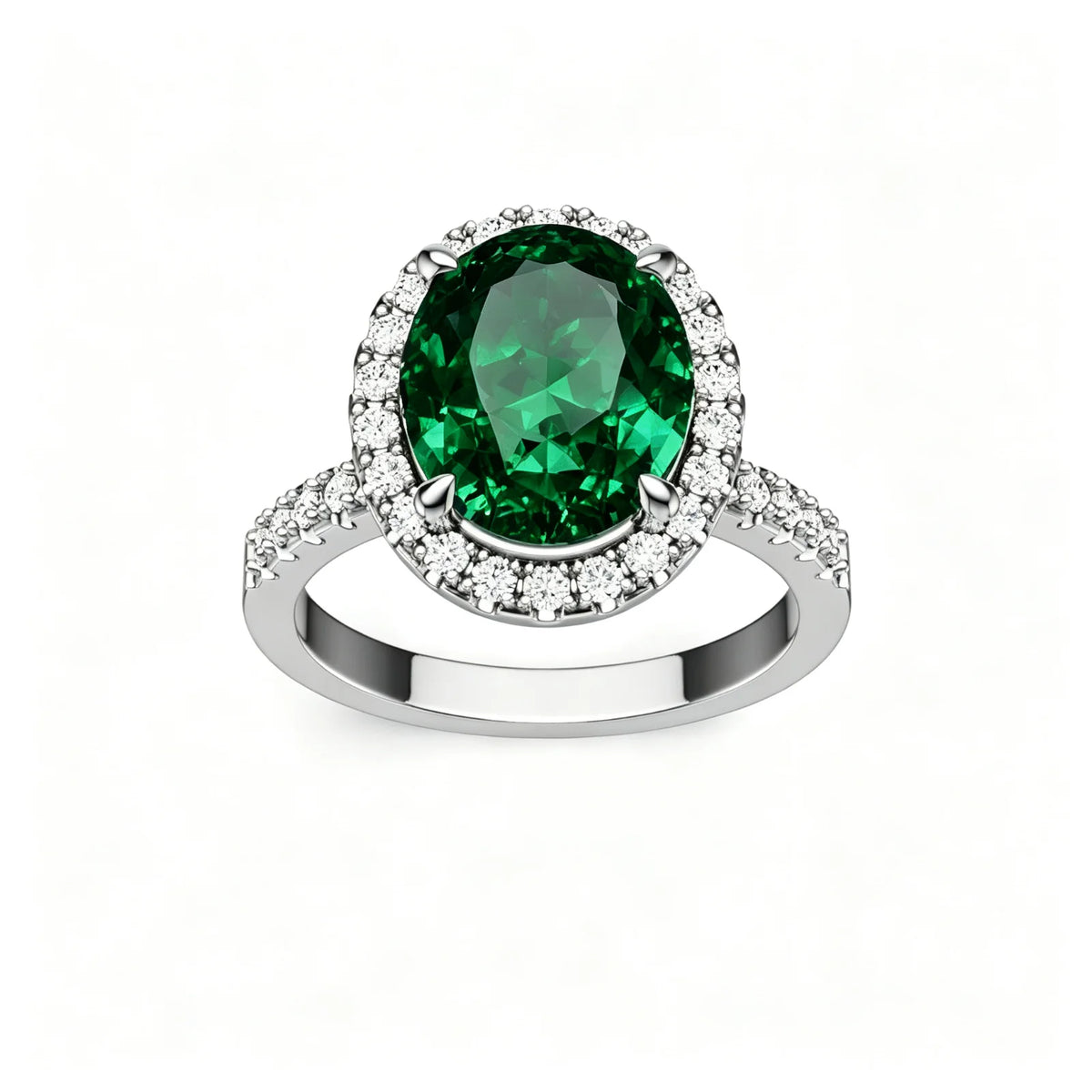 MUSHAN Custom Jewelry 925 Sterling Silver Ring Band 3ct Lab Grown Gemstones Ruby Emerald Sapphire Sunflower Rings Jewelry