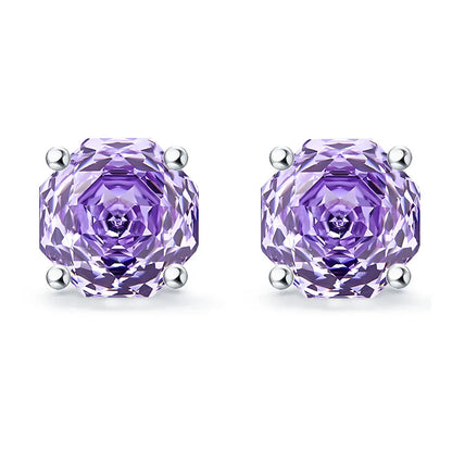 MuShan Jewelry 925 Sterling Silver Stud Earrings Dangle HCD Gemstones Engagement Party Premium Jewelry Women Earring Fine Jewelr