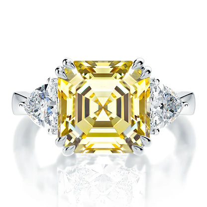 Anillo de boda de plata de ley 925 de MuShan Jewelry, diamante de alto carbono, regalo para despedida de soltera, regalo del Día de la Madre, anillos para mujer, joyería fina