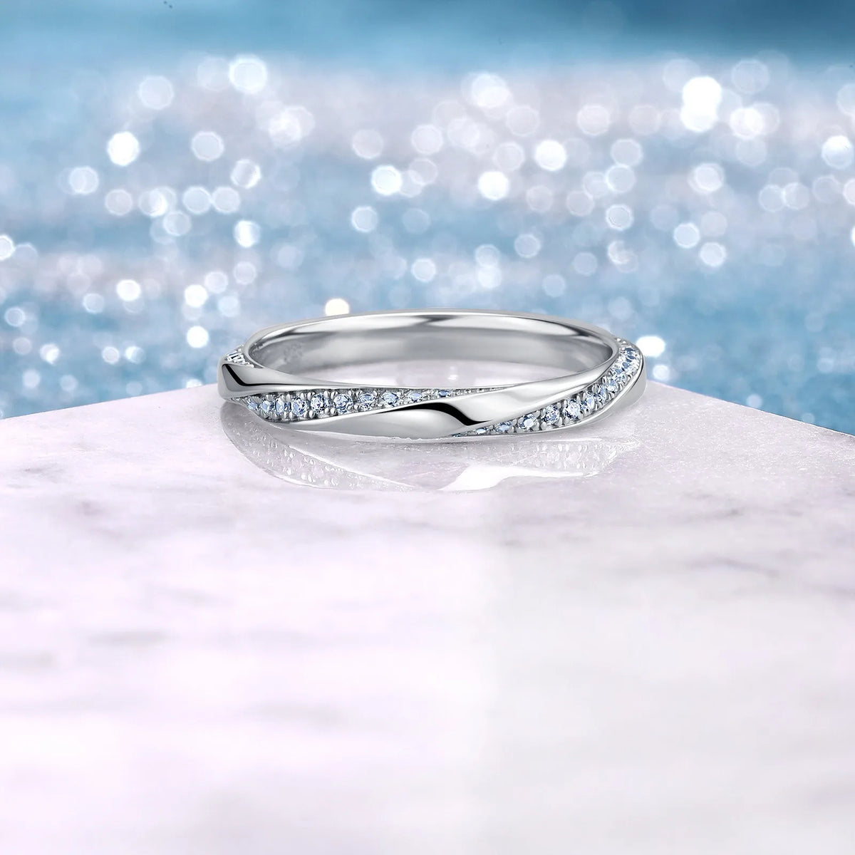 MUSHAN Luxury Jewelry 925 Sterling Silver Ring Band Women GRA Certificated Moissanite Diamond Emerald D Color Rings Fine Jewelry