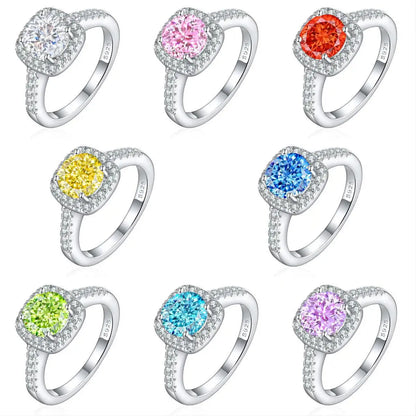 Bague de mariage en argent sterling 925 MuShan Jewelry, alliance avec diamant à haute teneur en carbone, cadeau d'anniversaire pour femme, bijoux raffinés