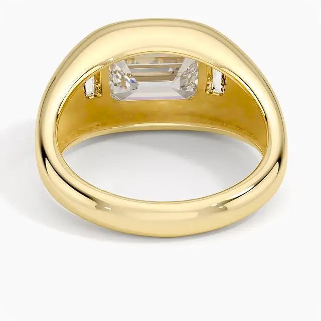 Anillo de joyería personalizada MUSHAN de plata de ley 925 con moissanita color D VVS1, regalo de lujo con incrustaciones de anillos de plata de ley 925 con diamante