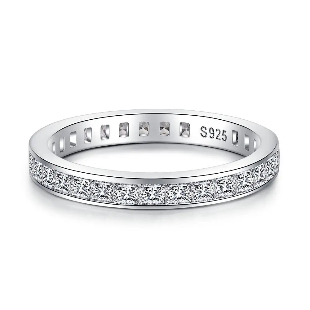 MuShan Designer Jewelry 925 Sterling Silver Ring Zircon 7A Grade Pear Daytime for Women 18K Gold Plated Fine Jewelry Rings