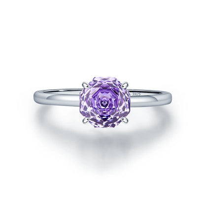 MuShan Jewelry 925 Sterling Silver Ring Wedding Band High Carbon Diamond Minimalist Style Fine Jewelry Women Rings Fine Jewelry