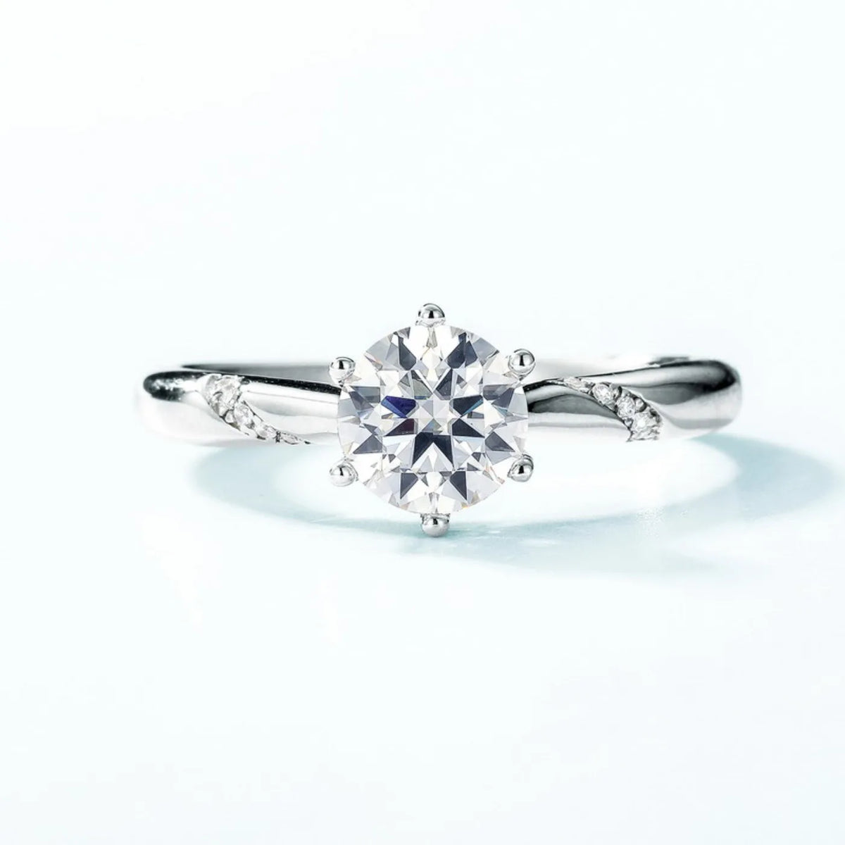 MUHAN Luxury Jewelry  925 Sterling Silver Ring Wedding Band  Women GRA Certificate Moissanite Diamond Rings D Color Fine Jewelry