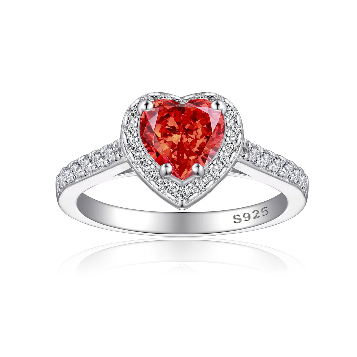 MuShan Jewelry 925 Sterling Silver Ring Wedding Band High Carbon Diamond Daughter Gift Elegant Jewelry Women Rings Fine Jewelry