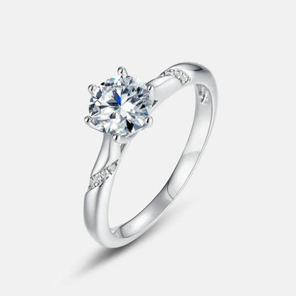 MUHAN Luxury Jewelry  925 Sterling Silver Ring Wedding Band  Women GRA Certificate Moissanite Diamond Rings D Color Fine Jewelry