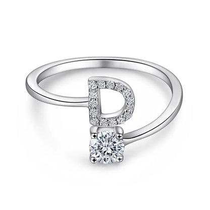 MuShan Jewelry 925 Sterling Silver Rings Bands Engagement Ring 7A Cubic Zirconia Rings Bands Rings Bands Anniversary  Women Gift