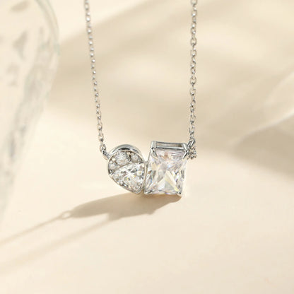 Collier MuShan Brand Jewelry en argent sterling 925, choker avec zircon de grade 7A, bijou de soirée plaqué rhodium pour femme, pendentif haut de gamme