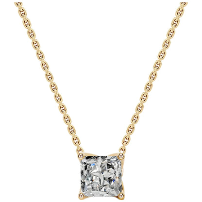 MUSHAN Bespoke Jewelry 925 Sterling Silver Necklace Moissanite D Color VVS1 Luxury Gift Chic Women Pendants Diamond Accessories