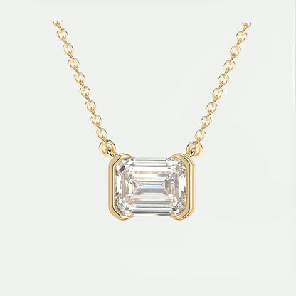 MUSHAN Bijoux sur mesure Collier en argent sterling 925 Moissanite couleur D VVS1 Pendentifs de luxe pour femme pour demande en mariage Diamant