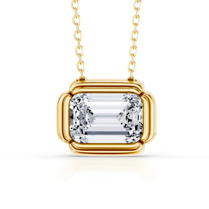 MUSHAN Bespoke Jewelry 925 Sterling Silver Necklace Moissanite D Color VVS1 Luxury Band Classic Chic Pendants Diamond Accessorie
