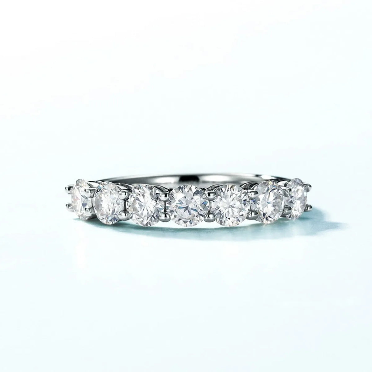 MUHAN Luxury Jewelry  925 Sterling Silver Ring Wedding Band  Women GRA Certificate Moissanite Diamond Rings D Color Fine Jewelry