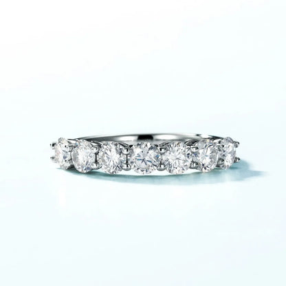 MUHAN Luxury Jewelry  925 Sterling Silver Ring Wedding Band  Women GRA Certificate Moissanite Diamond Rings D Color Fine Jewelry