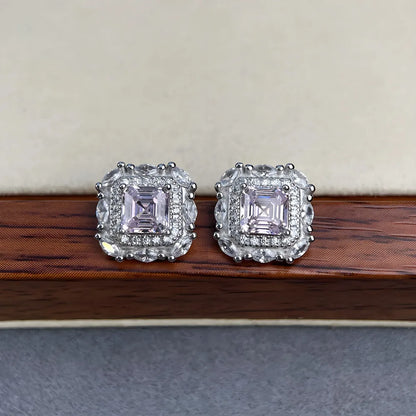 Pendientes de botón colgantes de plata de ley 925 MuShan Jewelry, joyería con piedras preciosas HCD, pendientes de bisutería fina para mujer, ideales para fiestas y cócteles