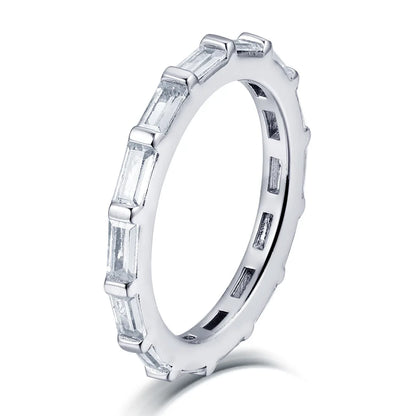 Bague MuShan en argent sterling 925 avec zircon 5A taille coussin, bague de promesse pour femme, plaquée or rose 18K, bijou raffiné