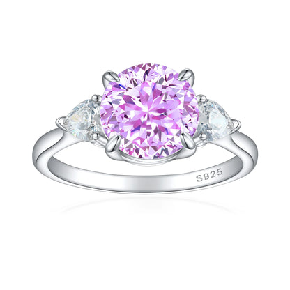 MuShan Jewelry 925 Sterling Silver Ring Wedding Band High Carbon Diamond Vintage Style Premium Jewelry Women Rings Fine Jewelry
