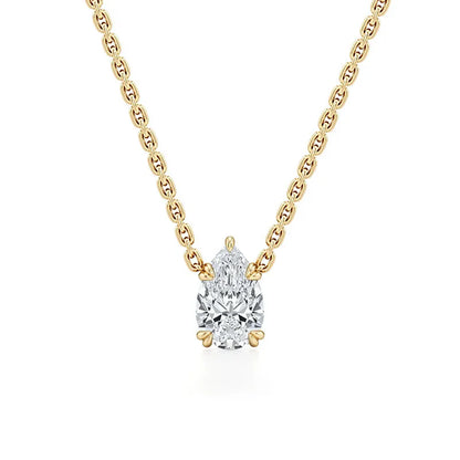 MUSHAN Bespoke Jewelry 925 Sterling Silver Necklace Moissanite D Color VVS1 Luxury Band Classic Chic Pendants Diamond Accessorie