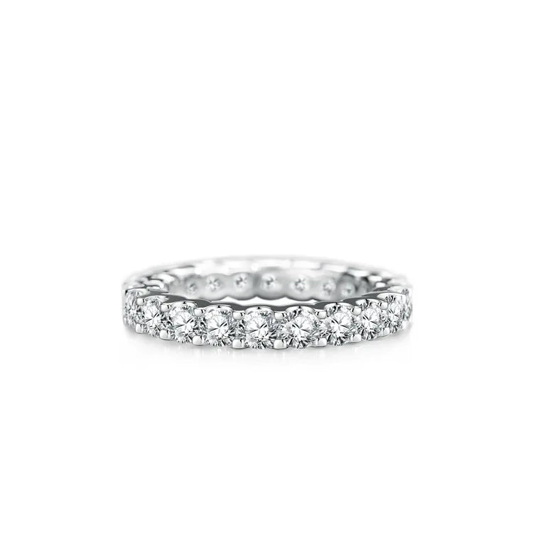 MuShan Designer Jewelry 925 Sterling Silver Ring Zircon 7A Grade Pear Daytime for Women 18K Gold Plated Fine Jewelry Rings
