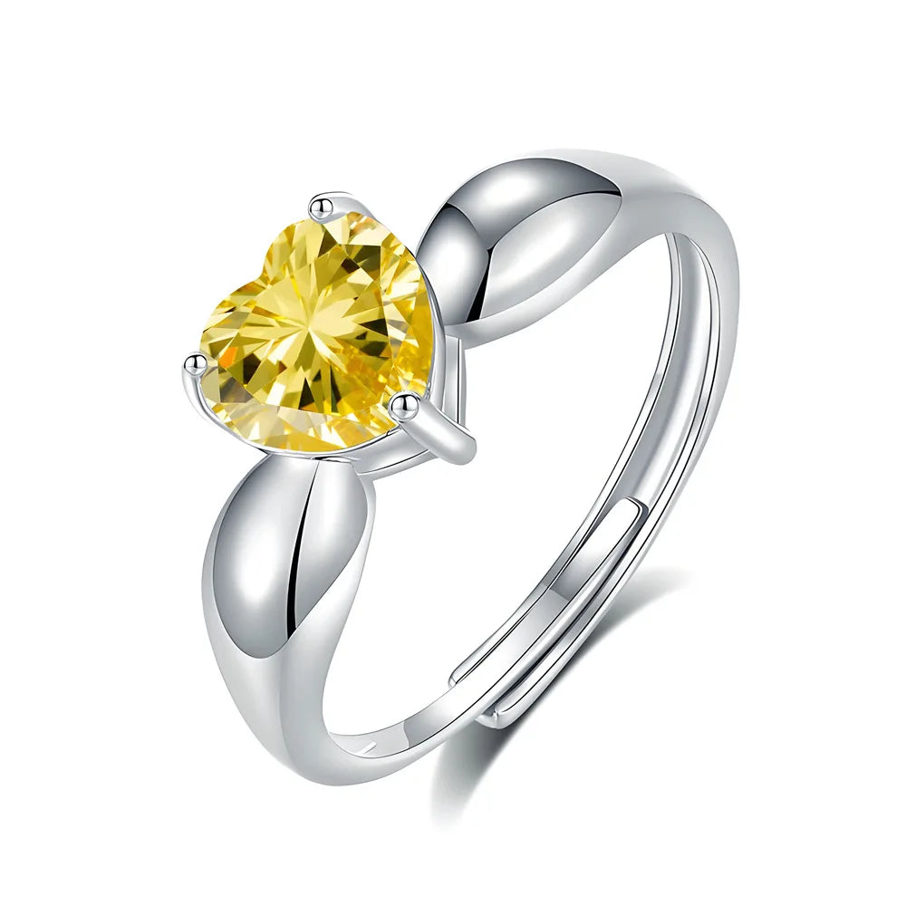 MuShan Jewelry 925 Sterling Silver Ring Wedding Band High Carbon Diamond Bridal Shower  Her Gift Women Rings Fine Jewelry