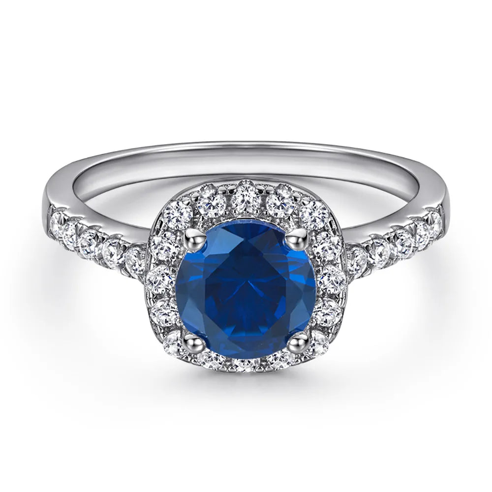Bague MuShan en argent sterling 925, ornée de zircon de grade 7A, bijou fantaisie rayonnant plaqué or 18K pour femme