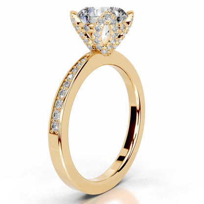 MUSHAN Custom Jewelry 925 Sterling Silver Ring Moissanite D Color VVS Fine Youthful 925 Sterling Silver Rings Diamond Accessorie