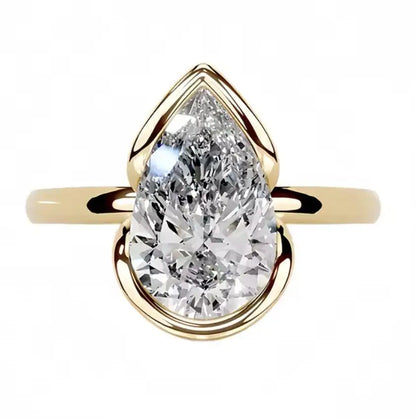MUSHAN Luxury MST Jewelry 925 Sterling Silver Rings 2ct D Color Moissanite Diamond Women Ring Band GRA Certificated Fine Jewelry