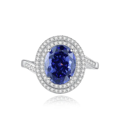 Bague de marque MuShan en argent sterling 925 avec diamant haut carbone (HCD) pour femme, plaquée rhodium, bijou de joaillerie